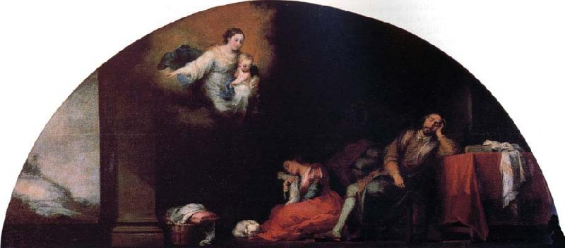 Bartolome Esteban Murillo Patrician Fohn Reveals His Dream to Pope Liberius oil painting picture